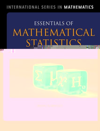 Essentials of Mathematical Statistics